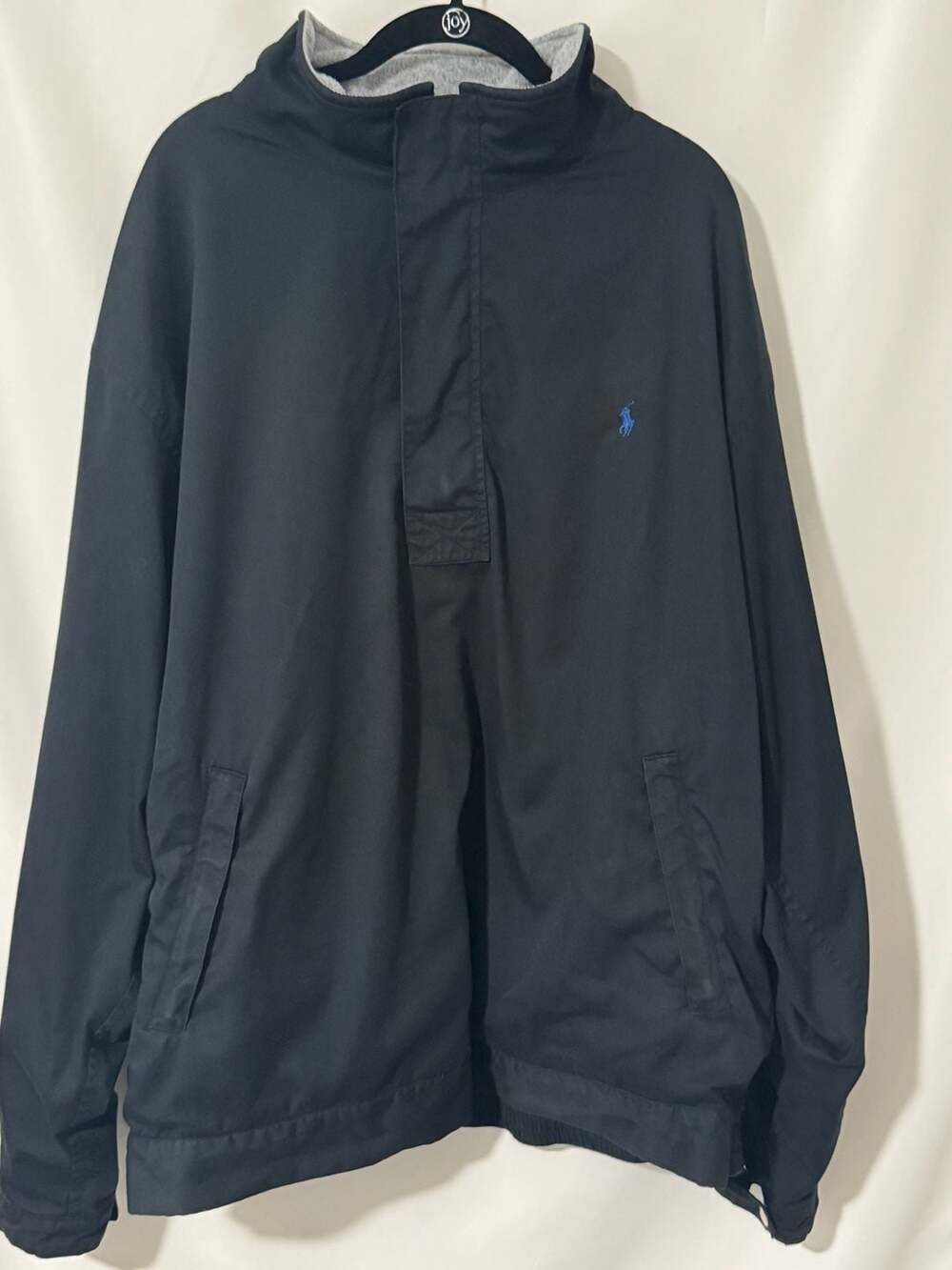 Polo Golf Ralph Lauren 1/2 Zip Windbreaker Jacket XXL Black